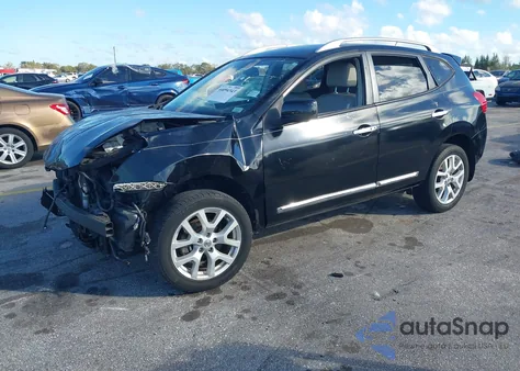 2013 Nissan Rogue Sv W/Sl Pkg from USA, damaged, VIN JN8AS5MT0DW004914